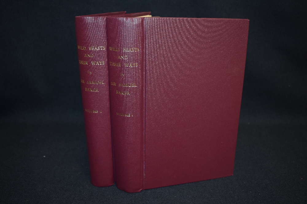 Travel & Big Game. Baker, Sir Samuel W. - Wild Beasts and Their Ways. London: Macmillan and Co.