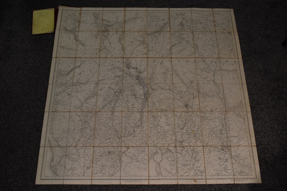 Maps. Lake District. Three folding maps: Otley, J. - A Correct Map of the Lake District; with the - Image 4 of 4