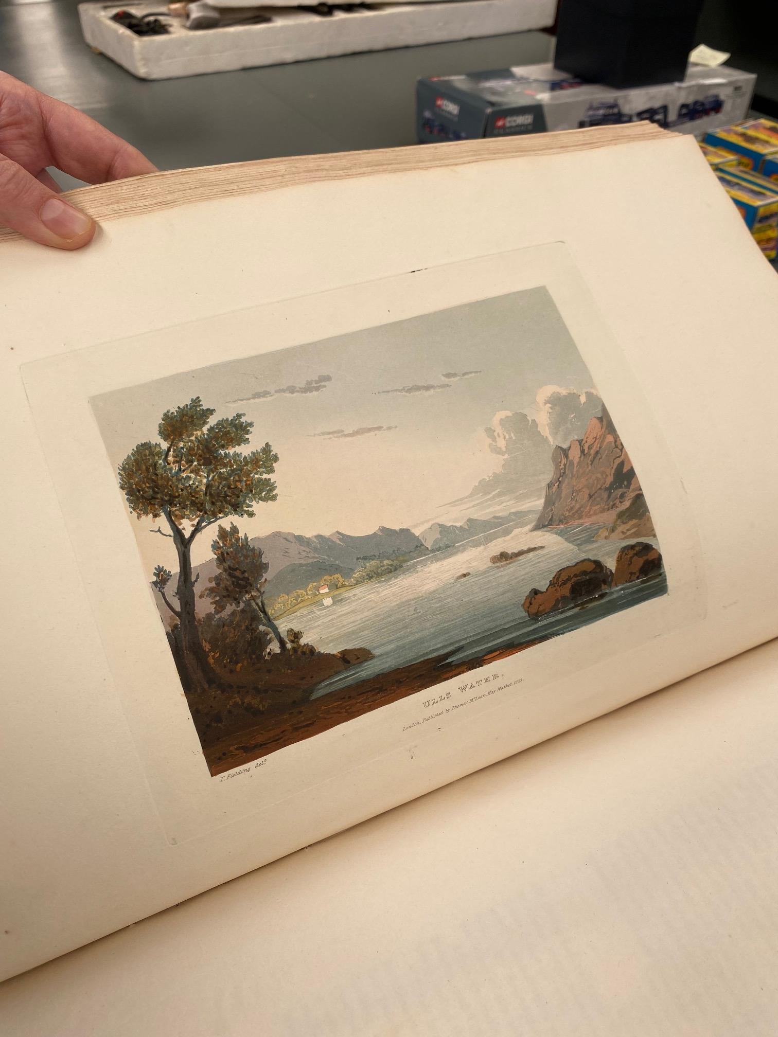 Antiquarian. Lake District. Fielding, T. H. - Cumberland, Westmoreland, and Lancashire, Illustrated, - Image 16 of 17