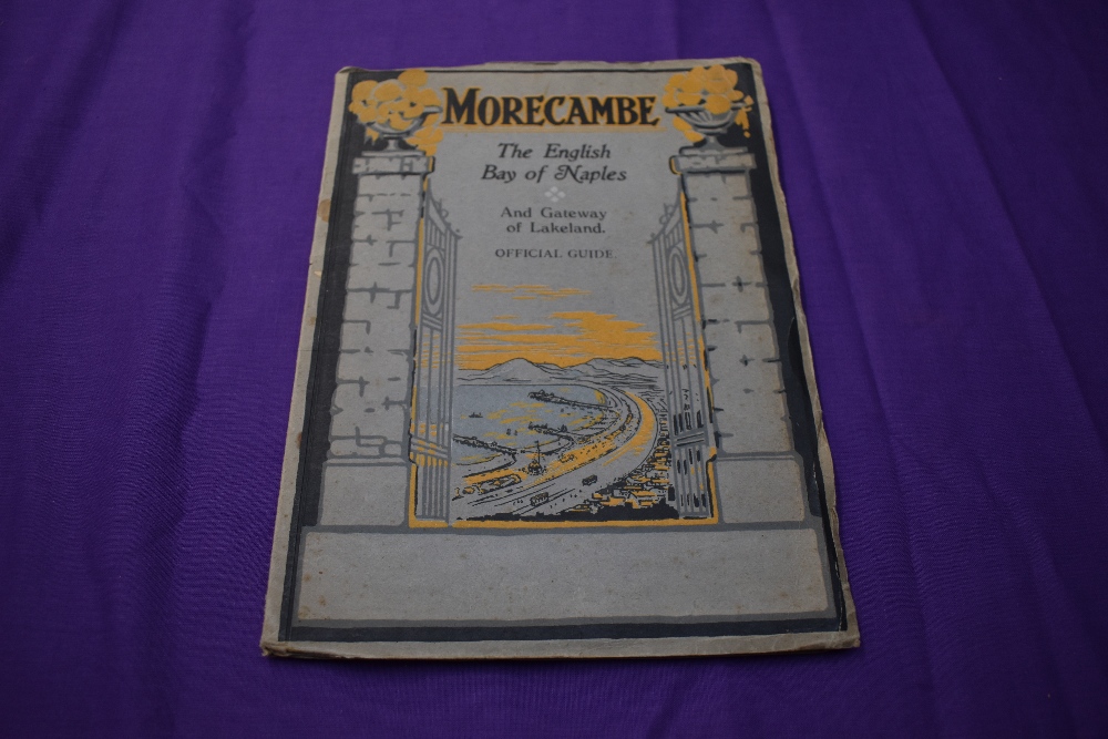 Ephemera. Local interest. Morecambe: The English Bay of Naples - The Official Guide to Morecambe.