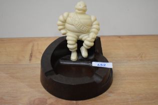 A Michelin man ash tray