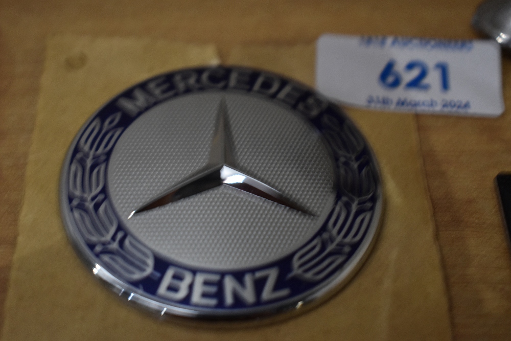 Four Mercedes car badges - Image 3 of 3