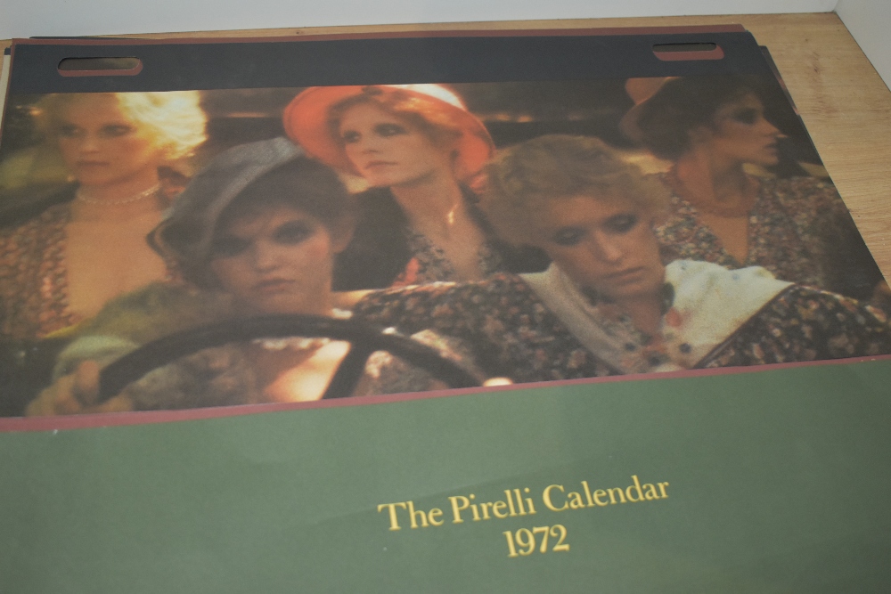 Six mid century Pirelli Calendars all in original boxes - Image 2 of 6