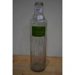 A vintage BP Energol oil bottle