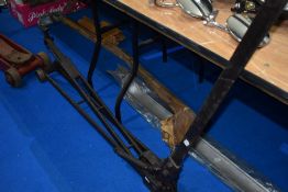 A Vintage trolley jack