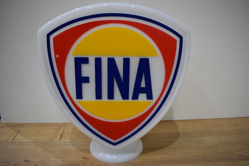 A Fina petrol pump globe - Image 2 of 3