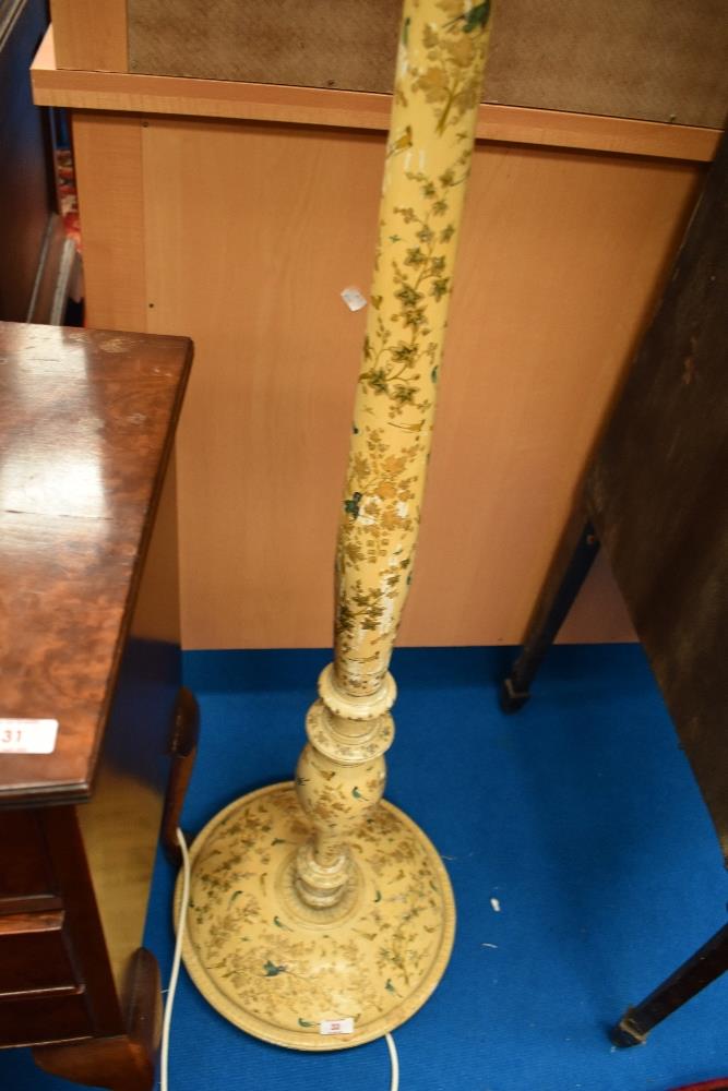 A Kashmir style standard lamp