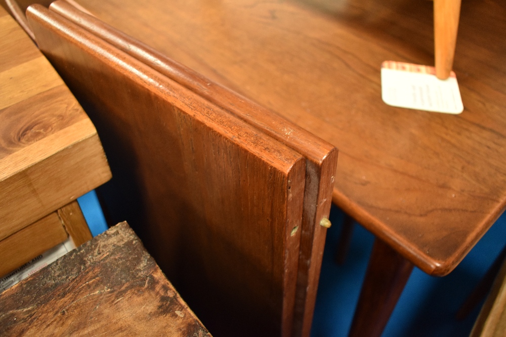 A 1960s Troeds teak dining table and set of six chairs, the original bill of sale from 1963 being - Image 2 of 3