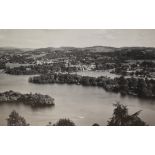 *Local Interest - 20th Century School, photographic prints, Two depictions of Windermere, Lake