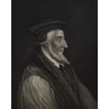 An assorted collection of monochrome and other engravings, to include a steel engraving of Bishop