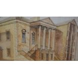 *Local Interest - 20th Century British School, watercolour, 'Lancaster Customs House', signed