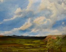 *Local Interest - William A. Evans (20th Century), oil painting, A Southern Lake District
