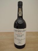 A bottle of Grahams 1975 Vintage Port, no strength or capacity stated