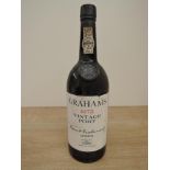 A bottle of Grahams 1975 Vintage Port, no strength or capacity stated