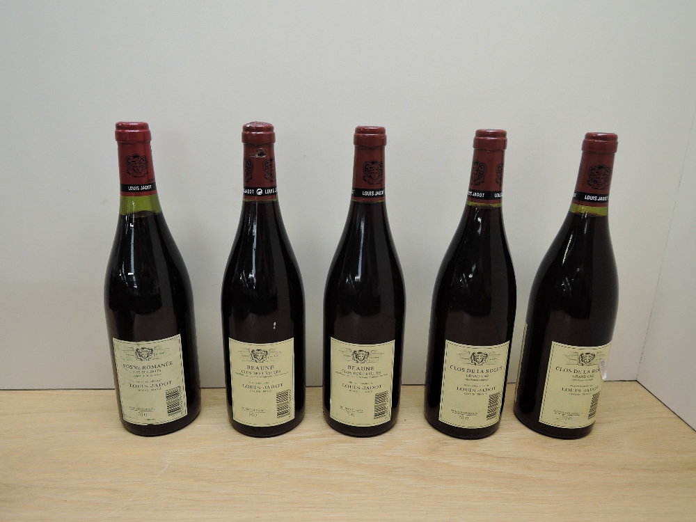Five bottles of Louis Jadot Red Wine, 1996 Vosne-Romanee Les Suchots, Appellation Vosne-Romanee - Image 2 of 2
