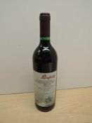 A bottle of Penfolds Bin 707 South Australia Cabernet Sauvignon, Vintage 1996, Bottle no 090296,