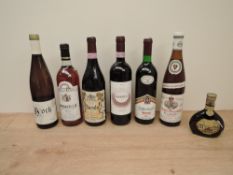 Six bottles of mixed wine, 2001 Barolo Veglio 13.5% vol, 75cl, 1995 Barolo 13.5% vol, 75cl, 1986