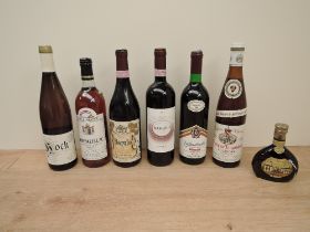 Six bottles of mixed wine, 2001 Barolo Veglio 13.5% vol, 75cl, 1995 Barolo 13.5% vol, 75cl, 1986