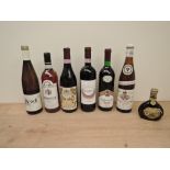 Six bottles of mixed wine, 2001 Barolo Veglio 13.5% vol, 75cl, 1995 Barolo 13.5% vol, 75cl, 1986