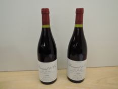 Two bottles of Pommard 1er Cru Les Jarollieres 1999, Appellation Pommard 1er Cru Controlle Nicolas