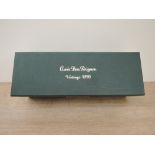 A bottle of Cuvee Dom Perignon Vintage 1995 Champagne, 12.5% vol, 750ml, in original packaging and