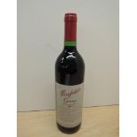 A bottle of Penfolds Grange South Australia Shiraz, Vintage 1994, Bottled 1995, 14% vol, 75cl,