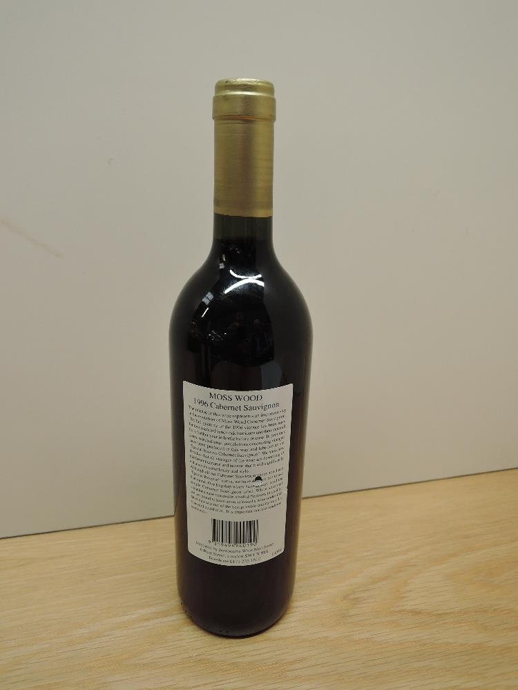 A bottle of Moss Wood Margaret River 1996, Cabernet Sauvignon, Australia 14% vol, 75cl, stored in - Image 2 of 2