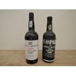 Two bottles of Vintage Port, Royal Oporto 1980, 20% vol, 75cl and Kopke Quinta St.Luiz 1985, 20%