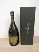 A bottle of Dom Perignon Vintage 1973 Champagne, 12.5% vol, 750ml, in 1998 packaging and box