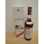 A bottle of The Macallan 10 Year Old 100 Proof Single Highland Malt Scotch Whisky, 57% vol, 70cl,