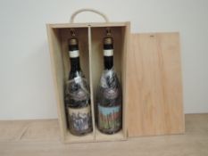 A two bottle set, Marsovin Limited Edition, 1919 Malta D.O.K Superior 2012, 14% vol, 75cl and 1919