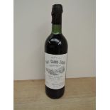 Ten bottles of 1983 Chateau Haut-Grand-Faurie, Saint-Emilion Grand Cru, 75cl, no strength stated