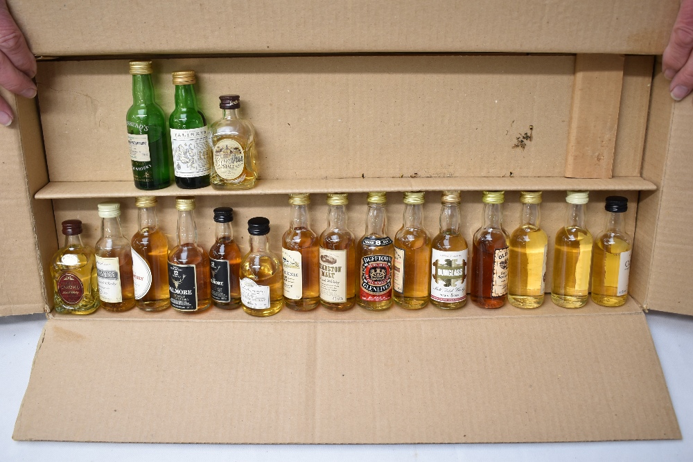 Thirteen Miniature Single Malt Whisky including Clynleish, Cnoc, Old Elgin, Dunglass, Glenlivet, - Image 2 of 2