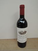 A bottle of Chateau Ausone 1982 Saint-Emilion 1st Grand Cru Classe, no strength stated, 750ml