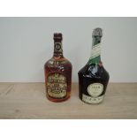 A bottle of Chivas Regal 12 year old Blended Scotch Whisky, 86 proof, one Quart, with export