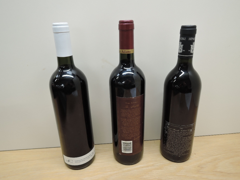 Three bottles of Wine, Sally's Paddock 1997 Pyrenes, 13% vol, 75cl, Tim Adams 1997 The Aberfeldy - Image 2 of 2