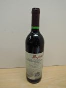 A bottle of Penfolds Bin 707 South Australia Cabernet Sauvignon, Vintage 1996, Bottle no 090316,