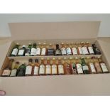 Thirty One miniature bottles of Single Malt Whisky including 16 Islays, Springbank, Talisker,