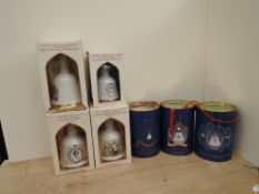 Seven Wade Bells Whisky Bells, 75cl x6, 50cl x1, 1988 Birth of Princess Beatrice, 1990 Birth of