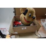 A Modern Toys TM battery operated Whine Whine Walking Puppy, in original box