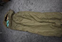 A possible Czech Army or similar sleeping bag, with detachable blue material liner.