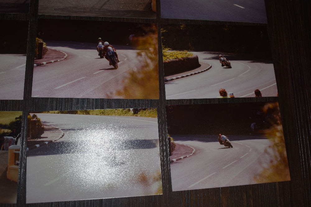 A collection of 19 early 1980s photographs, of Isle of man TT and Manx grand prix racing interest, - Image 2 of 5