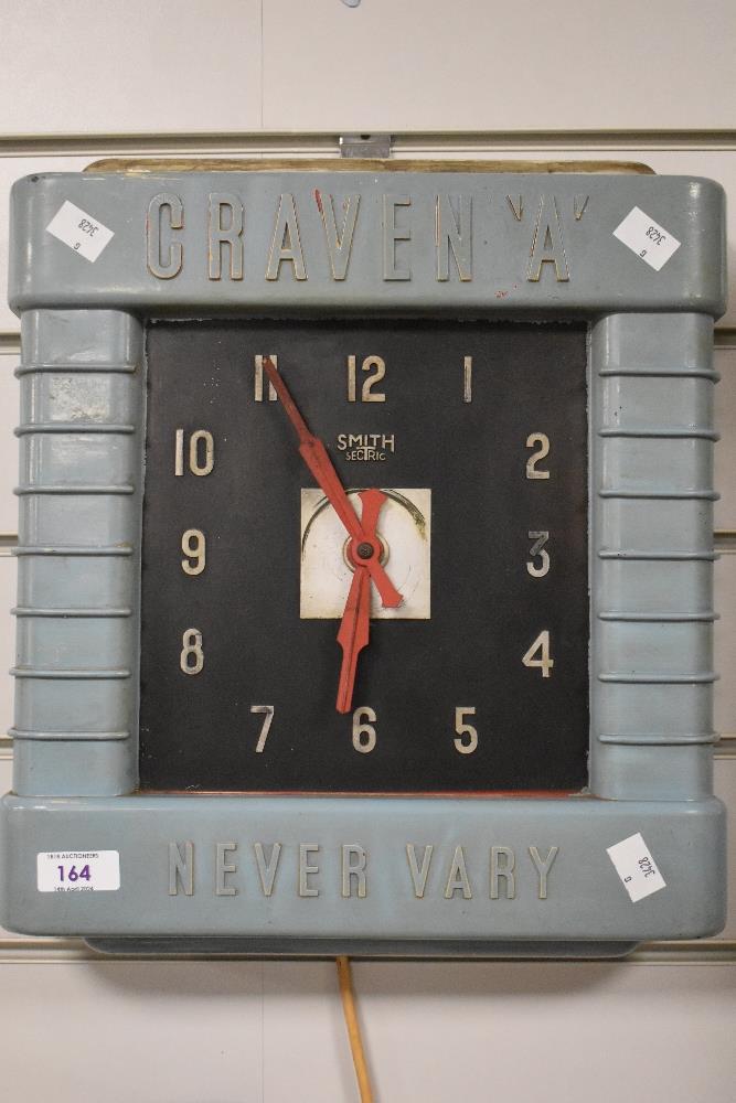 An Art Deco Smith Sectric Craven 'A' never vary advertising clock. - Image 2 of 2
