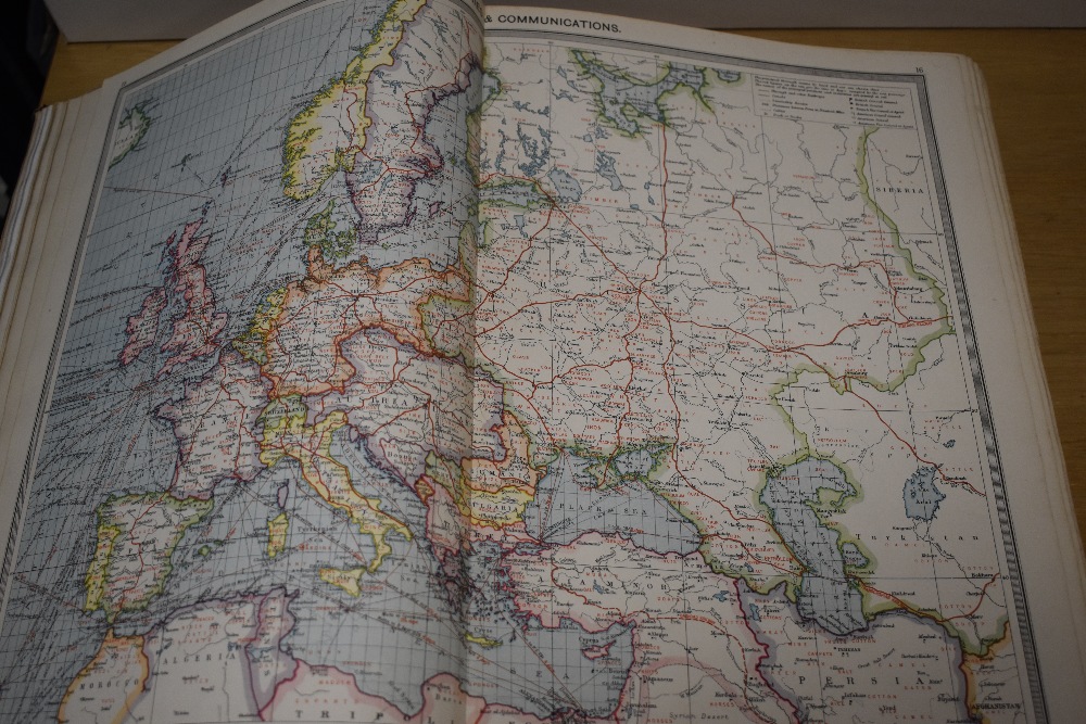 A large Harmsworth Atlas and Gazetteer, wear to cover. - Image 4 of 4