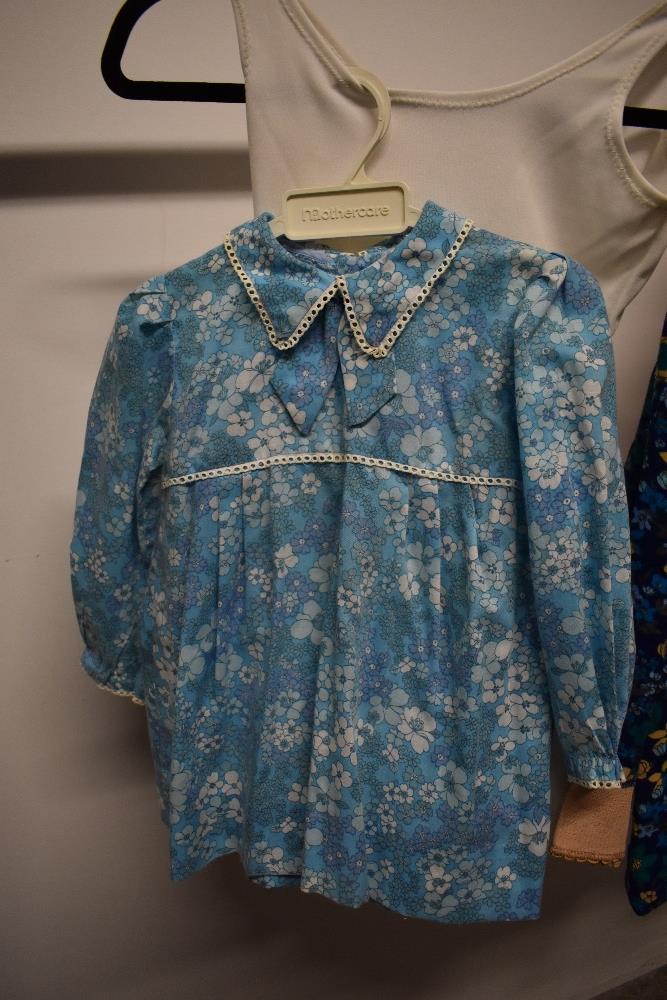 Two 1960s floral infants dresses, two tutus and a girl guides uniform. - Image 3 of 7