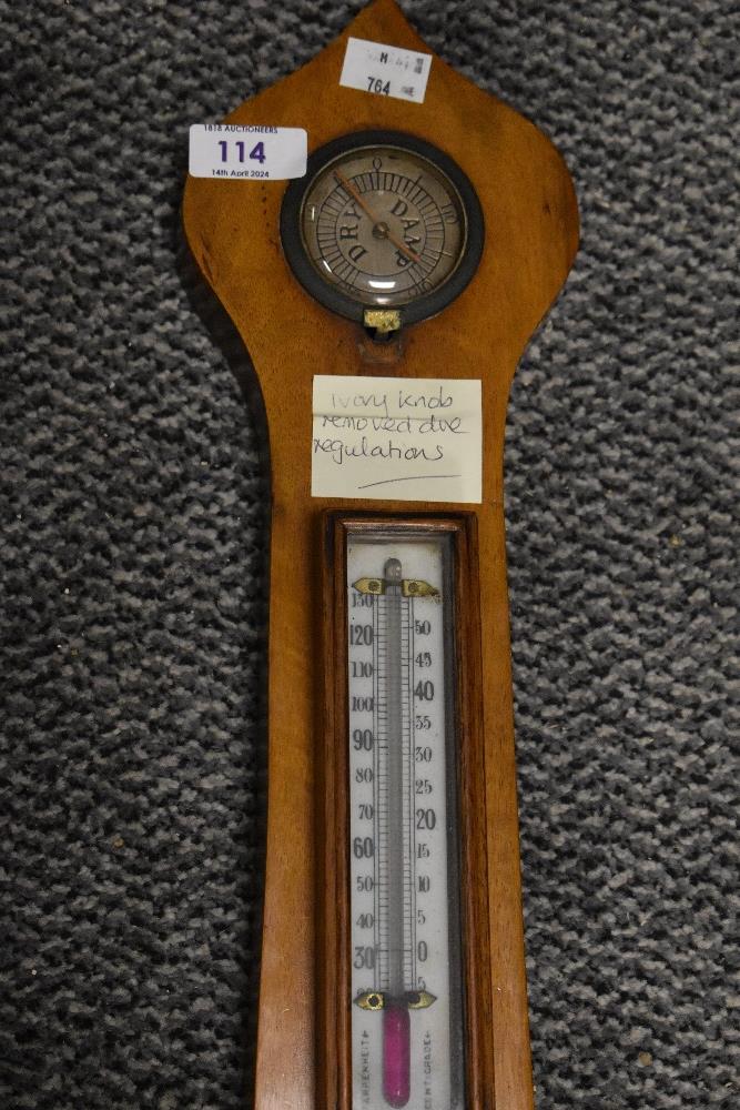 An early 20th century banjo barometer. - Image 2 of 3