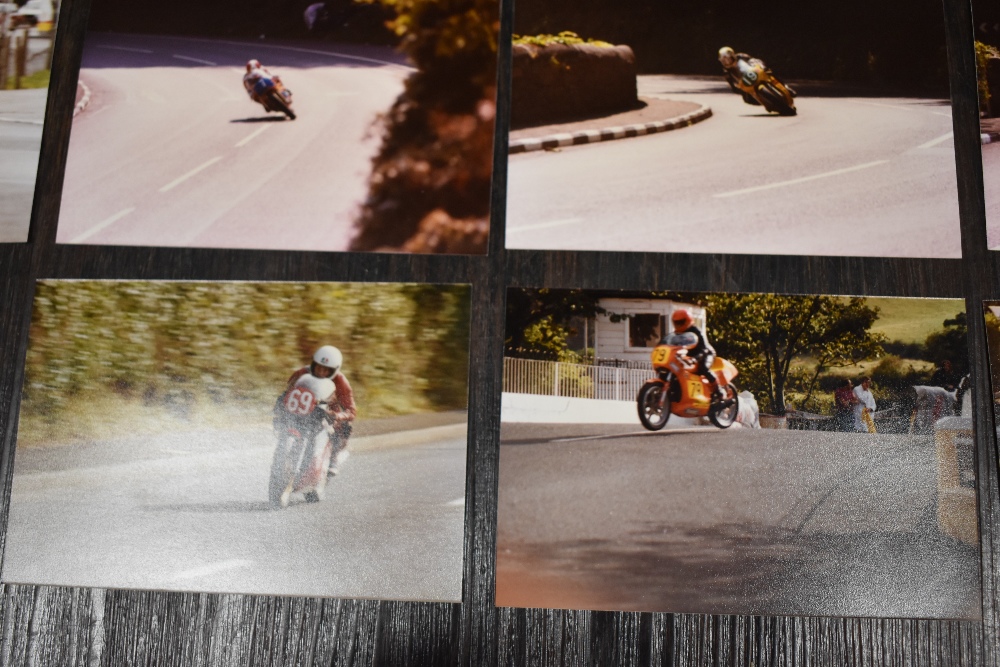 A collection of 19 early 1980s photographs, of Isle of man TT and Manx grand prix racing interest, - Image 3 of 5