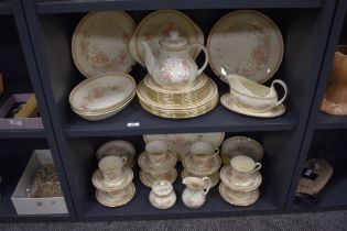 A quantity of Royal Doulton The Romance Collection Lisette patterned tableware