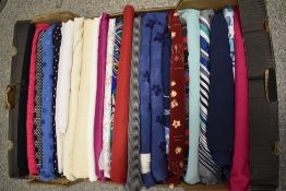 A selection of modern and retro fabrics, various weights and styles.