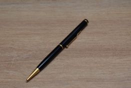 A Mabie Todd & Co Fyne Poynt propelling pencil in black